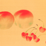 Cherry, peach